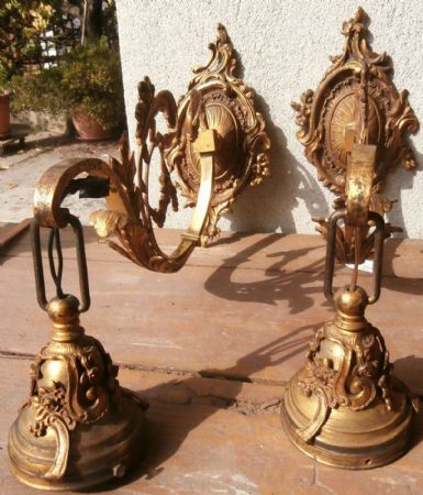 pair of sconces