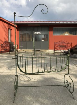 cradle wrought iron