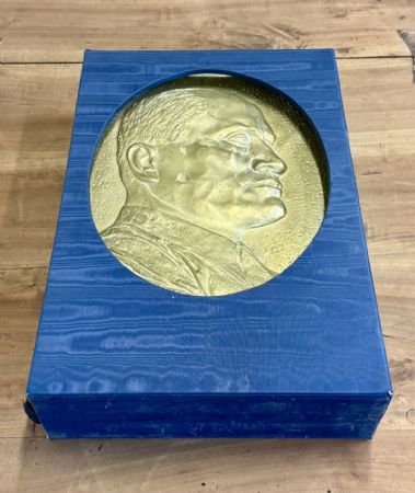 ENORME LIBRO di LUSSO da COLLEZIONE -MUSSOLINI NOSTRO PADRE-DINO EDITORE- Numerato e Firmato