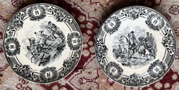 Pair of plates, Belgium