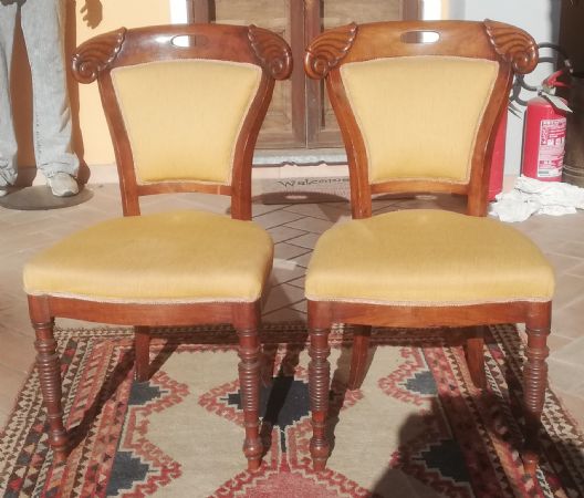 Deux chaises Charles X