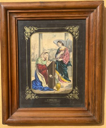 Polychrome lithograph