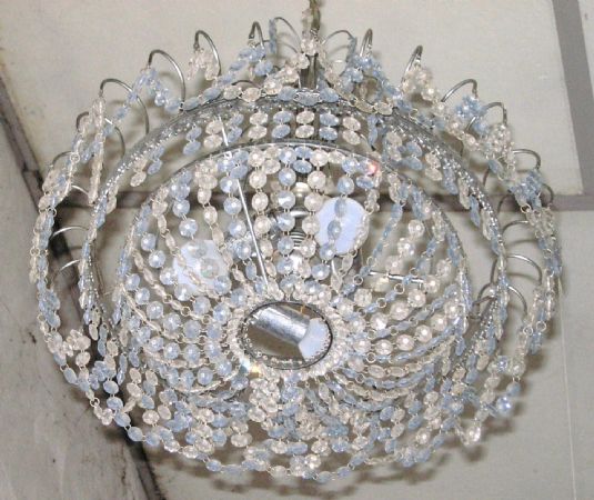 Lámpara de araña con colgantes
