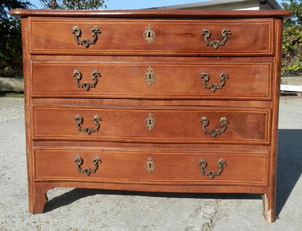 moved dresser with four drawers