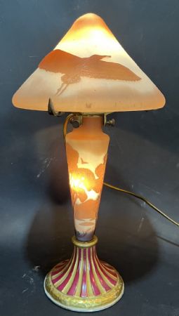 lampada a fungo, firmata