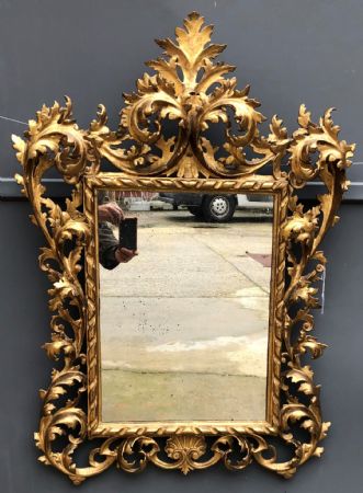 Brustolon style mirror