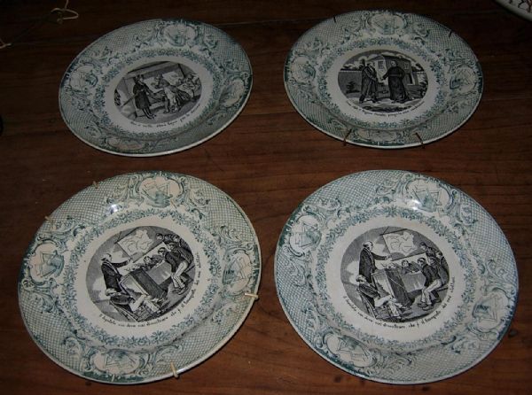 4 assiettes