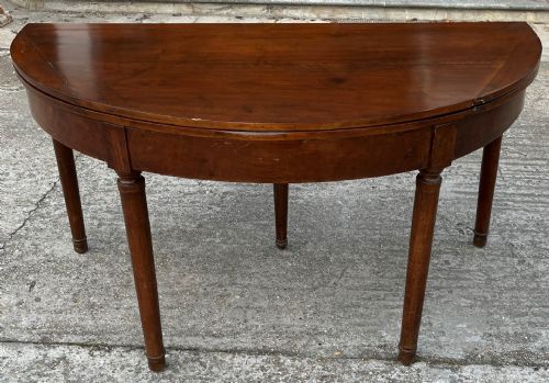 Directoire half-moon table