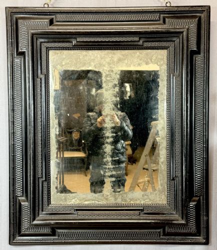 🥇Museale Cornice Specchiera Guilloche tra il ‘500 e ‘600 di grandi dimensioni 🥇