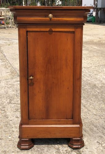 cherry wood bedside table
    