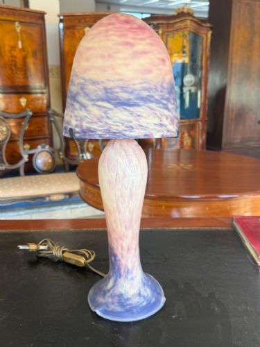 🥇Lampada Pasta di Vetro Firmata “Verre d’Art France” Francia Nancy 🥇