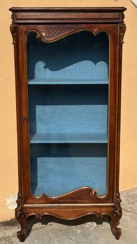 vetrinetta con vetri originali