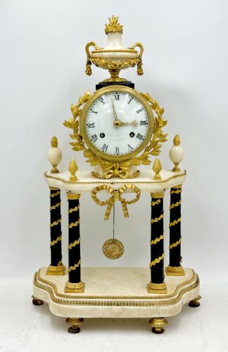 🥇Grande Orologio a Pendolo Antico Luigi XVI Parigi 🥇 H. 56 cm.