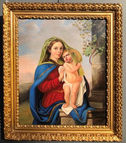 Vierge à l'enfant
    