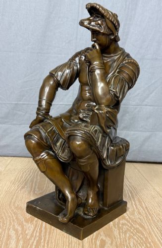 🥇 Grande Bronzo Firmato Ferdinand Barbedienne Epoca ‘800 H. cm 38🥇