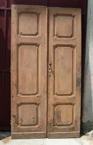 paneled door