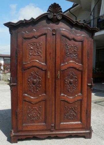 carved wardrobe