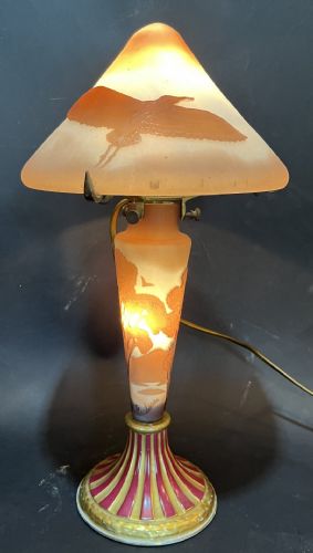 lampada a fungo, firmata