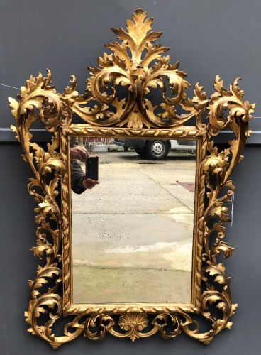 Brustolon style mirror