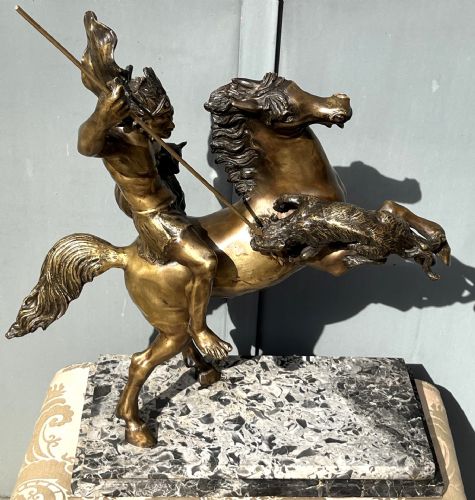 grande scultura in bronzo