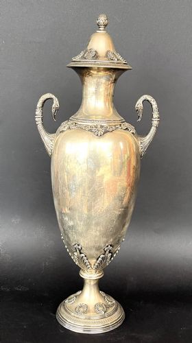 anfora in argento timbrato 800