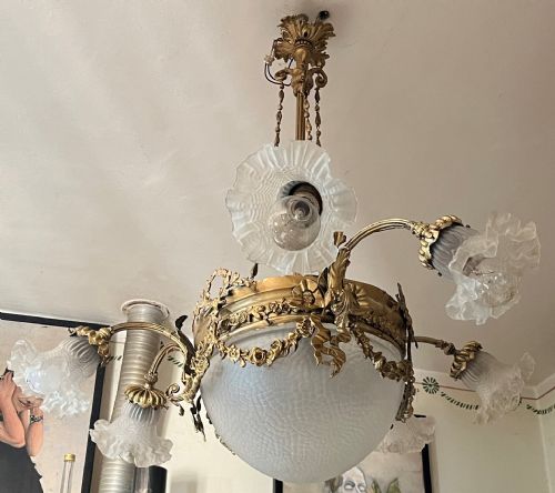 large Liberty chandelier
    