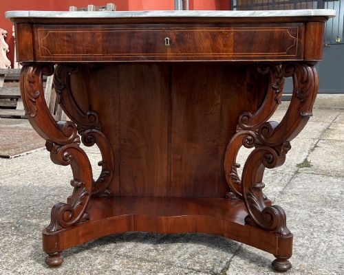 console from the early 19th century
    