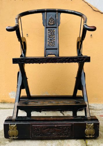 rara poltrona dinastia Qing