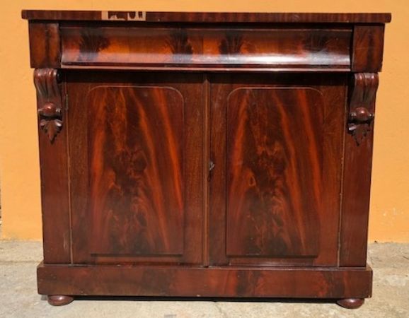small sideboard with two doors
    