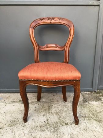 walnut chair
    