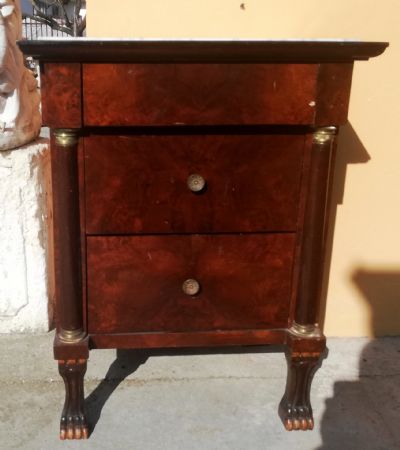 large bedside table, from 1900
    