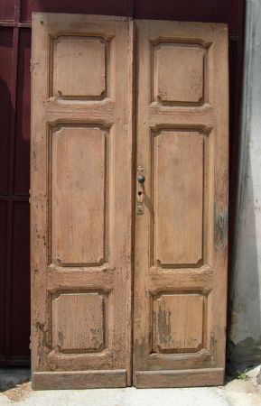 paneled door