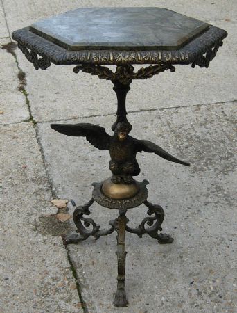 table with eagle