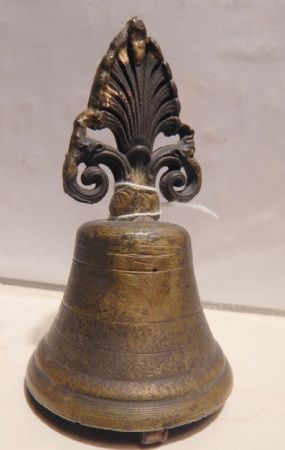 bell with shaped handle
    