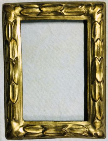 carved and gilded frame from the 1700s
    
